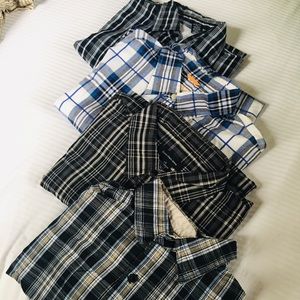 4 bundle Men’s large short sleeve shirts